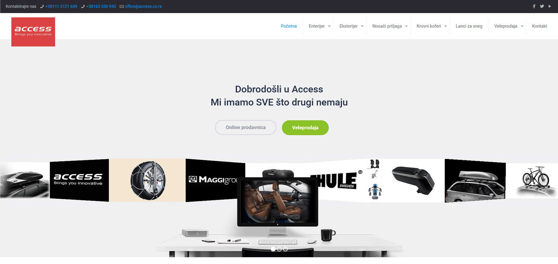 Access auto oprema