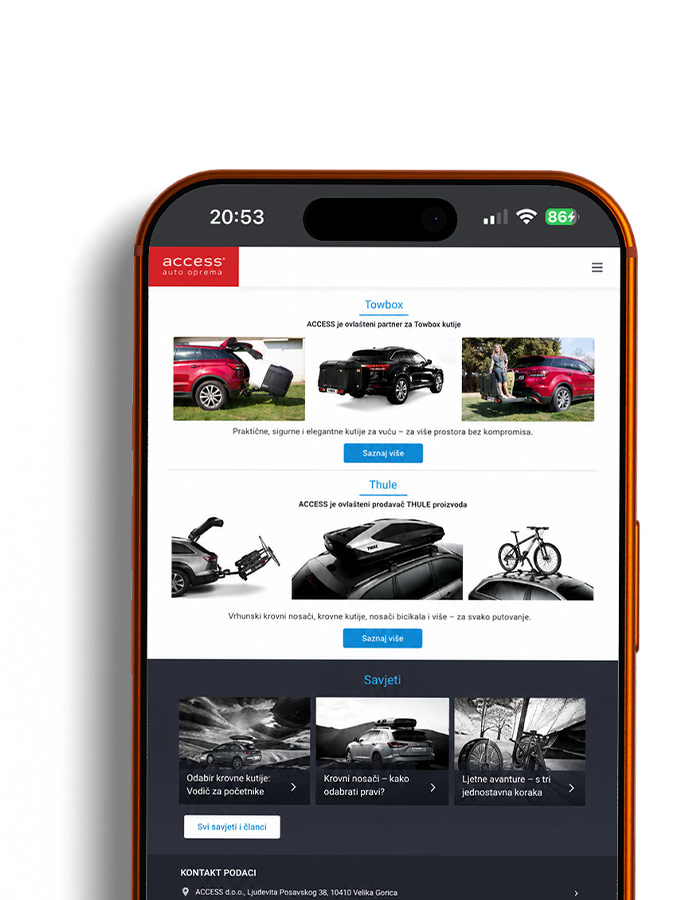 Access auto oprema