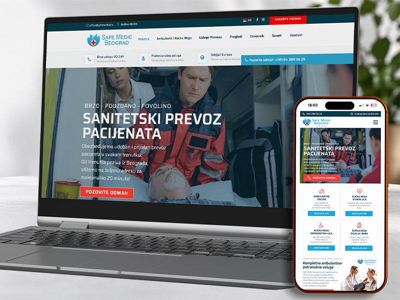 Sanitet-web-portfolio
